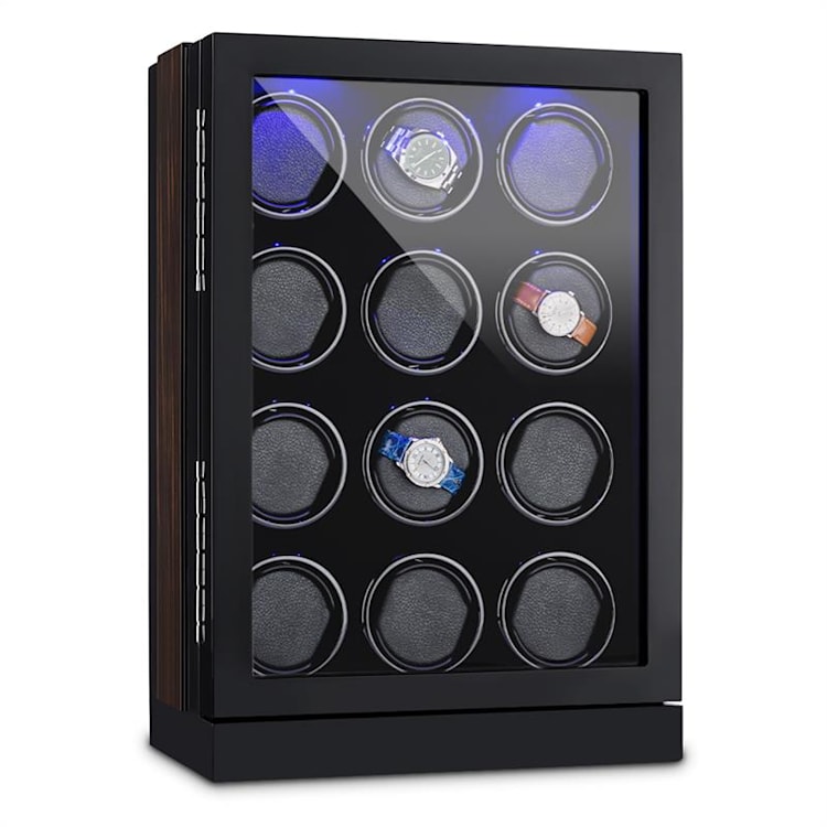 Klagenfurt Uhrenbeweger Rechts-Links-Lauf 12 Uhren LED Touch-Display