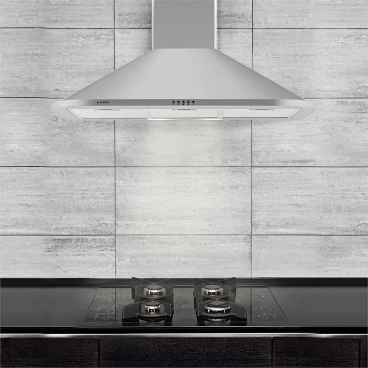 Karajan 90 hotte aspirante inox 90cm montage mural 536 m³/h 90