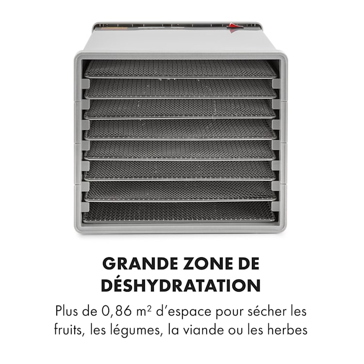 Fruit Jerky Steel 8 Déshydrateur alimentaire 630W 8 étages acier 8 étages