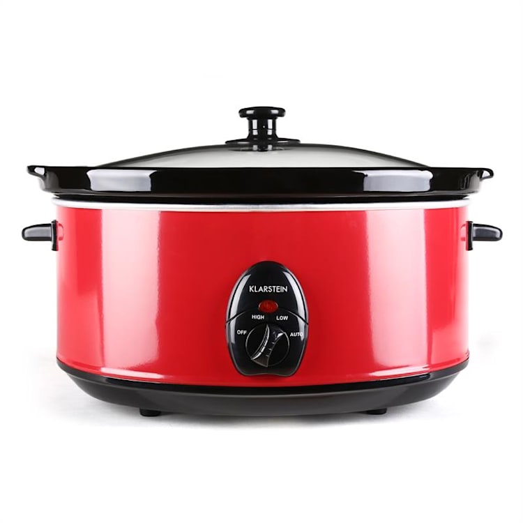 Bristol 65 Slow Cooker Schongarer 6,5 Liter 300W rot Rot