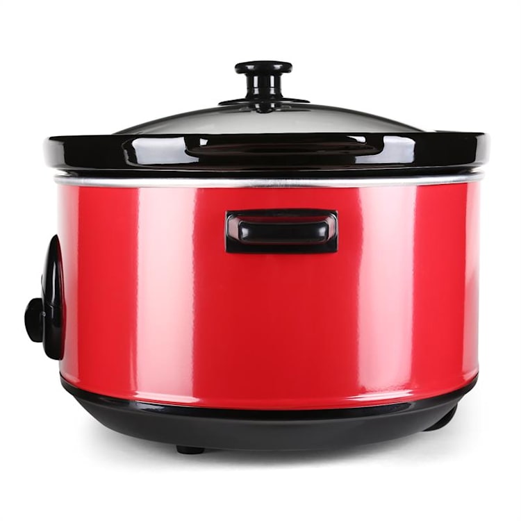 Bristol 65 Slow Cooker Schongarer 6,5 Liter 300W rot Rot