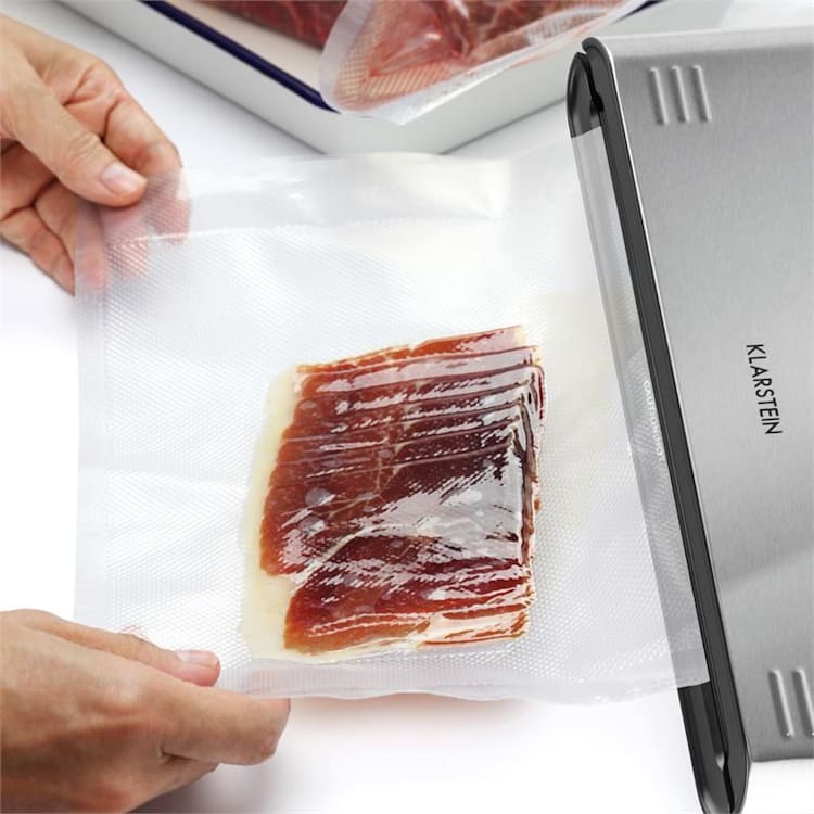Foodlocker Pro, vákuumozó gép, 30 cm, 120 W, -0,8 bar, 12 l/perc, nemesacél Pro: -0,8 bar 12 Ltr/min
