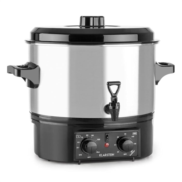 Biggie Small Pentola per conserve completamente automatica Pentola per conserve 16 litri 2000W Acciaio inox 16 litri/analogico/argento