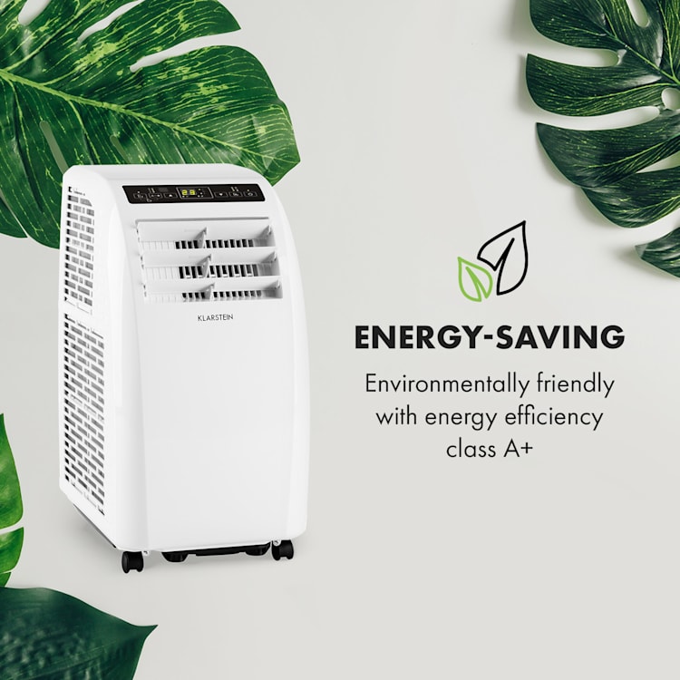 Klarstein Metrobreeze Rom, bílá, klimatizace, 10000 BTU, třída A +, dálkový ovladač Bílá
