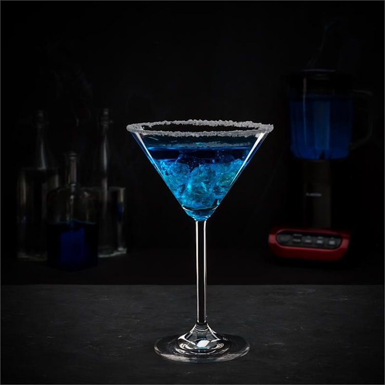 Lambada Licuadora 650W vaso de vidrio de 1,5 l negro Rojo