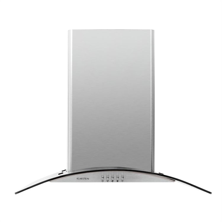 Klarstein Hotspot hota din oțel inoxidabil de 60 cm 610 m³ / h, Clasa A Sticla