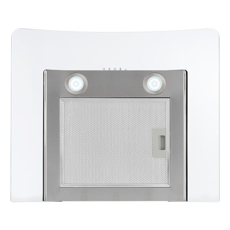 Klarstein Hotspot hota din oțel inoxidabil de 60 cm 610 m³ / h, Clasa A Sticla