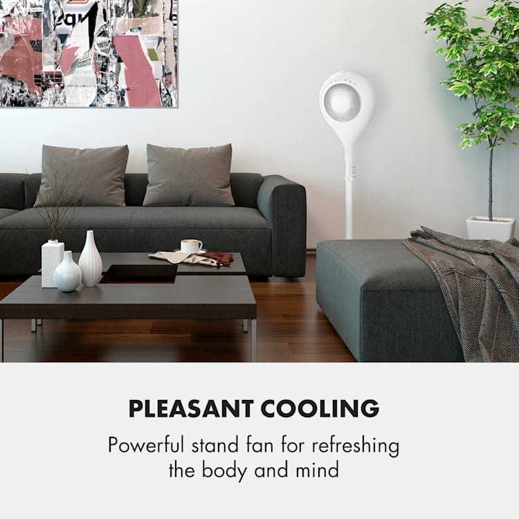 Airflex 360 ° Floor Fan Body Sensor 56 W Remote Control White