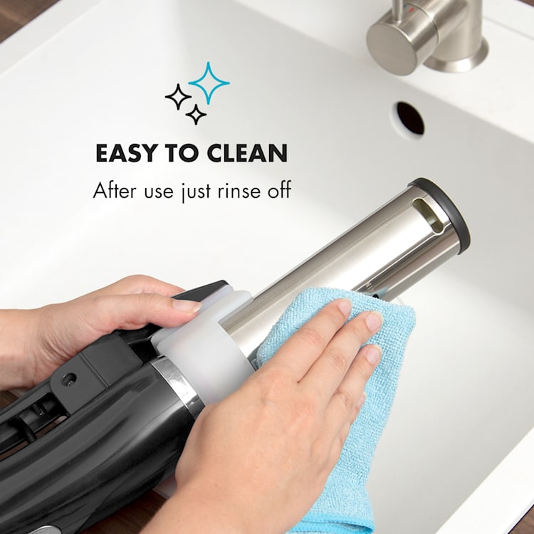 Quickstick Cocinero al vacío Termostato Bomba de circulación 20l Acero inoxidable Negro
