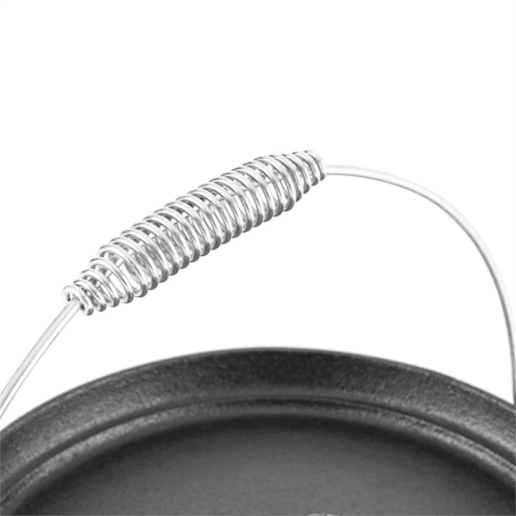 Klarstein Hotrod Quickstick M, tartó öntöttvas fazékhoz, Ø35 cm, nemesacél
