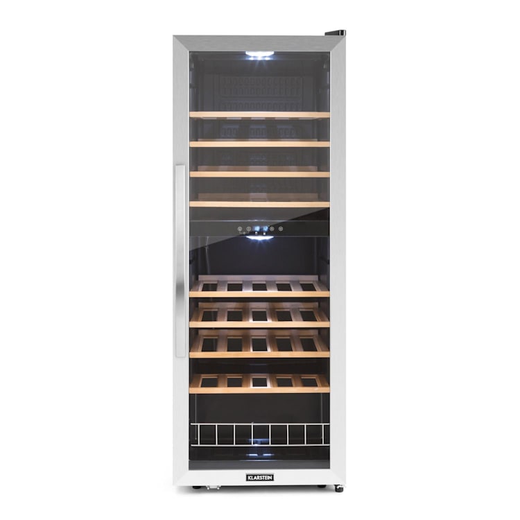 Vinamour 54 Duo wine refrigerator 2 zones 148 litres 54 bottles touch display 54 Bottles | 2 cooling zones