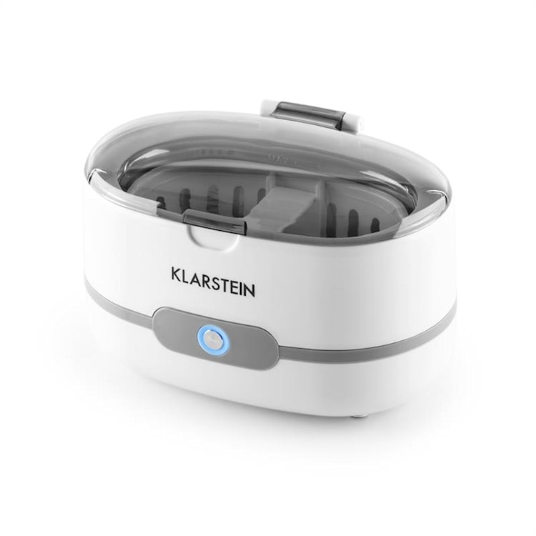 Klarstein Superpure ultrazvukový čistič, čistič okuliarov, čistič nečistôt, biela farba Biela