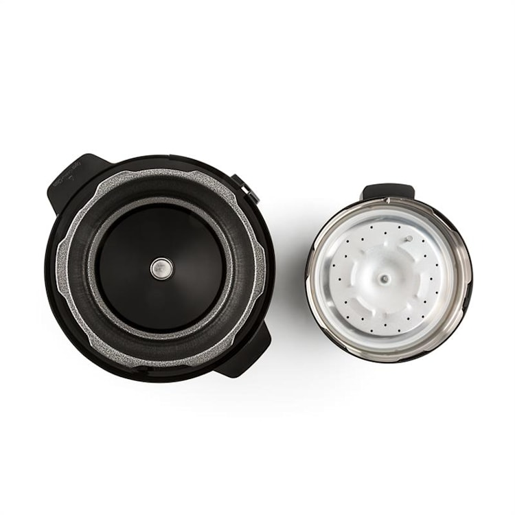 Fast Flavour Multifuncctionele Hogedrukpan Snelkookpan 5 l zwart