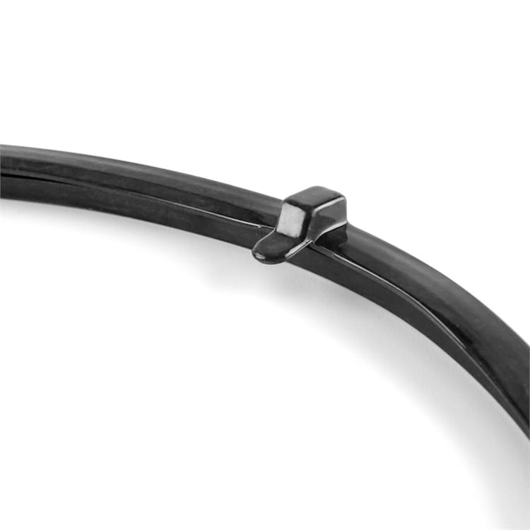 Cercle en silicone accessoire pour grillade- noir
