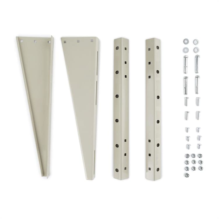 LUA-AC-WM-306 wandbeugel voor airconditioning verzinkt staal - beige