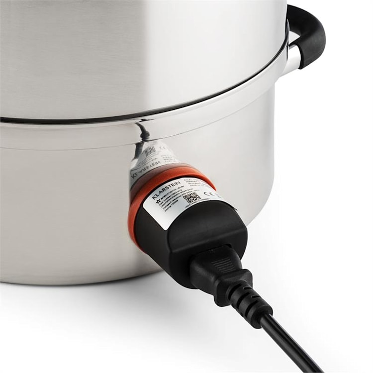 Applebee Extracteur de jus électrique à vapeur 1500w 8 litres inox