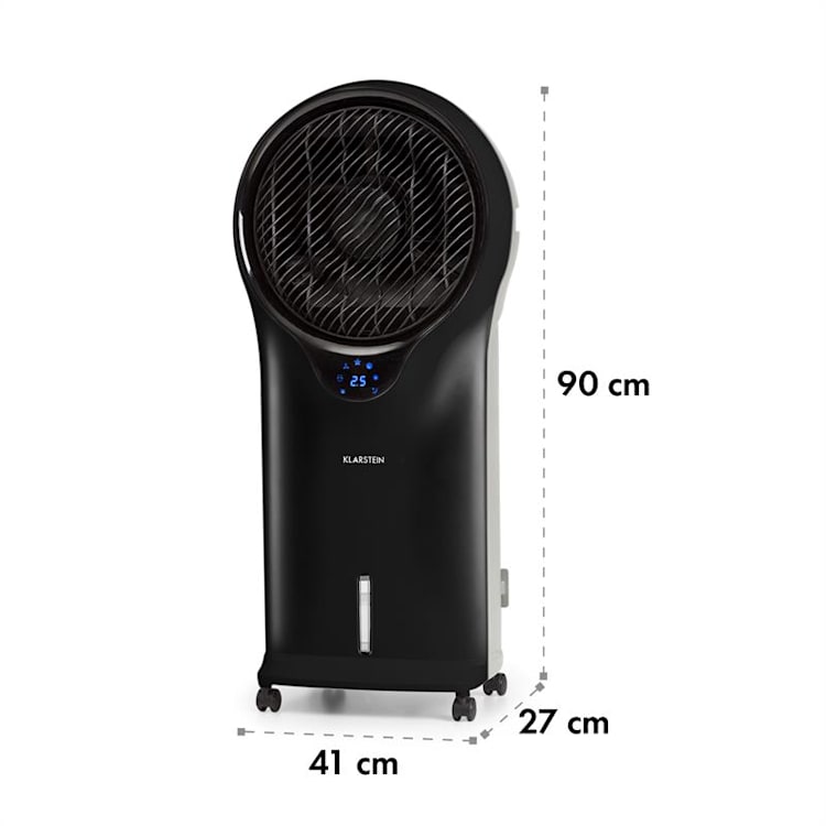 Whirlwind 3-in-1 Fan Air Cooler Humidifier 5.5L 90W Black Black