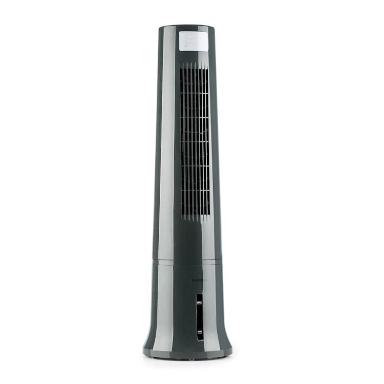 Highrise 3-in-1-Luftkühler Ventilator Luftbefeuchter 530 m³/h | 35 Watt | 2,5 Liter | 3 Geschwindigkeiten | Oszillation | Touch | Timer | Fernbedienung | mobil Grau