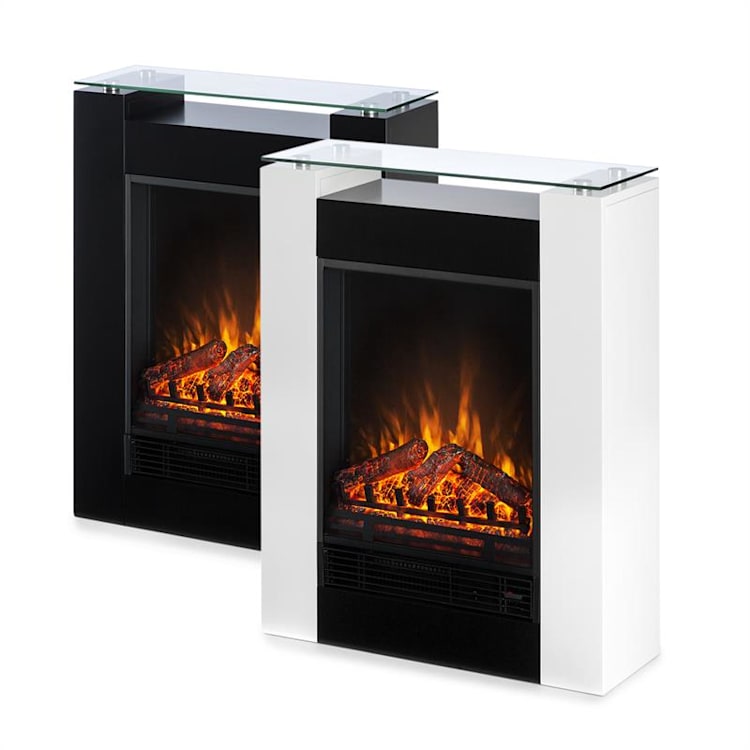 Studio 5 Cheminée électrique 900/1800 W Télécommande Blanc