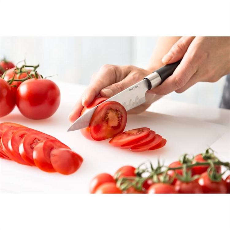 Kitano 8 pezzi Set di coltelli con blocco lame di precisione design giapponese