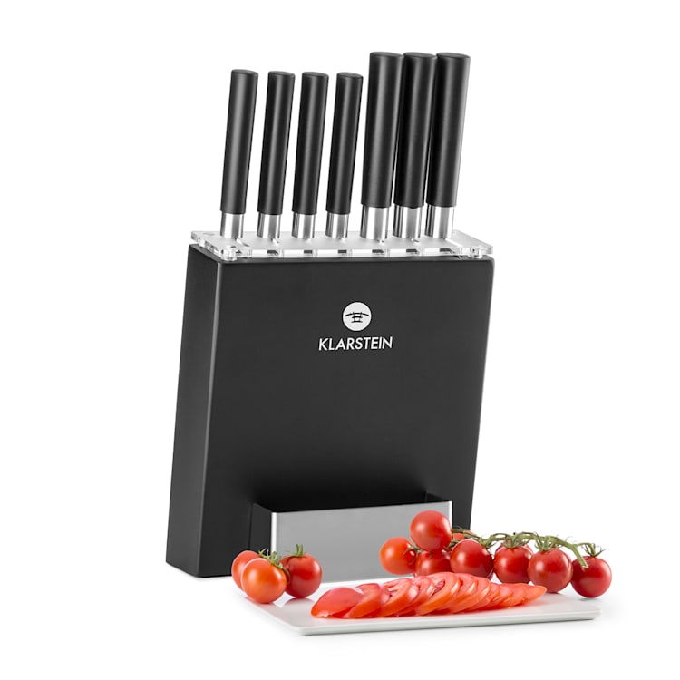 Kitano Set 8 pièces couteaux & bloc lames de précision Design japonais