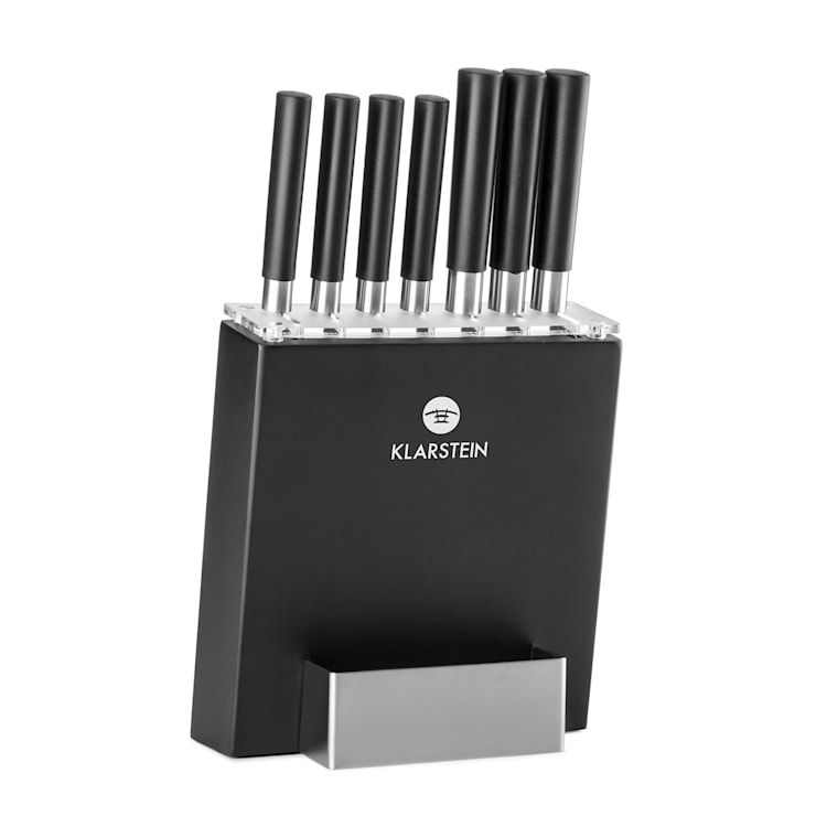 Kitano Set 8 pièces couteaux & bloc lames de précision Design japonais