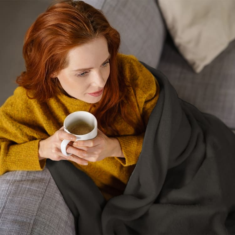 Dr. Watson XL Coperta Elettrica 120W Lavabile 180x130 Velluto Nero Nero | XL