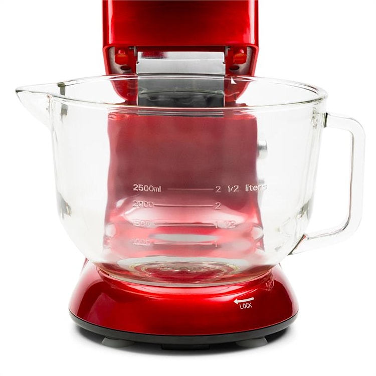 Lucia Rossa 2G kuchynský robot, mixér, mlynček na mäso, 1300W, BPA-free Červená