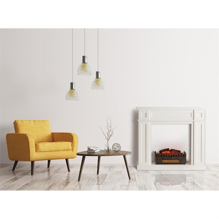 Lausanne Frame, krbová konštrukcia, MDF, klasický dizajn, biela without fireplace inset