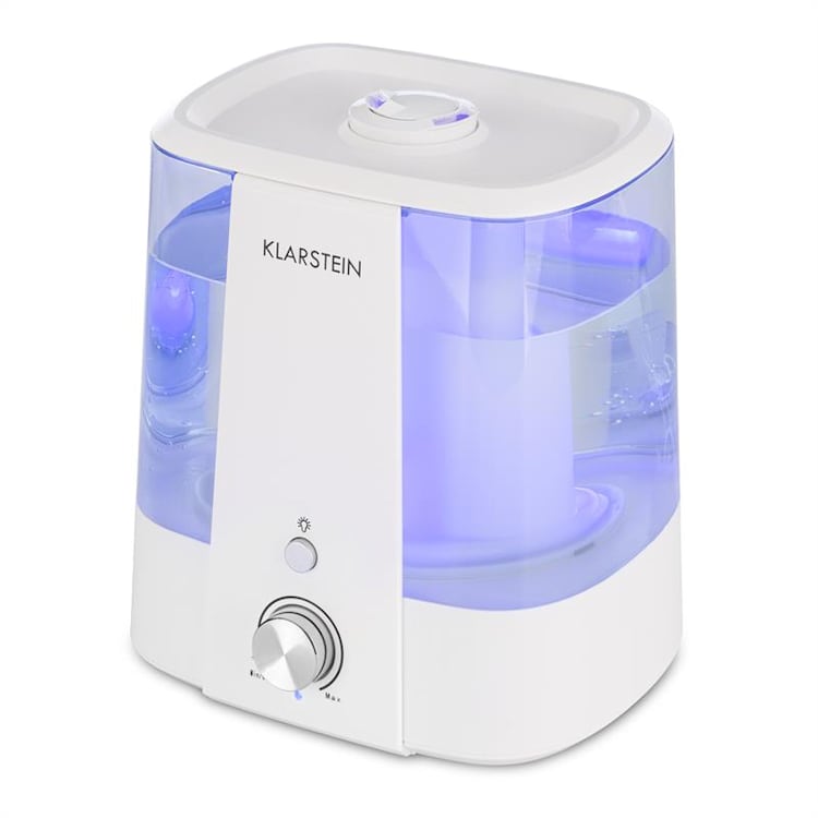 Toledo ultrahangos párásító, aroma diffúzor, 6l, LED fény, fehér Fehér