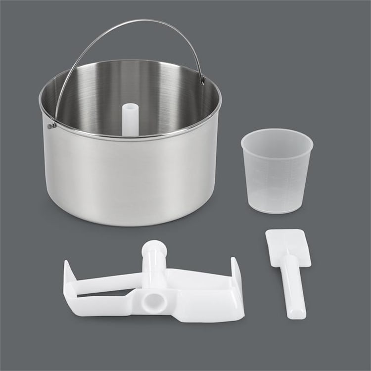 Vanilly Sky Family Glassbredare Frozen Yoghurt 250W 2,5l silver Silver