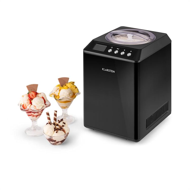Vanilly Sky Family Glassbredare Frozen Yoghurt 250W 2,5l svart Svart
