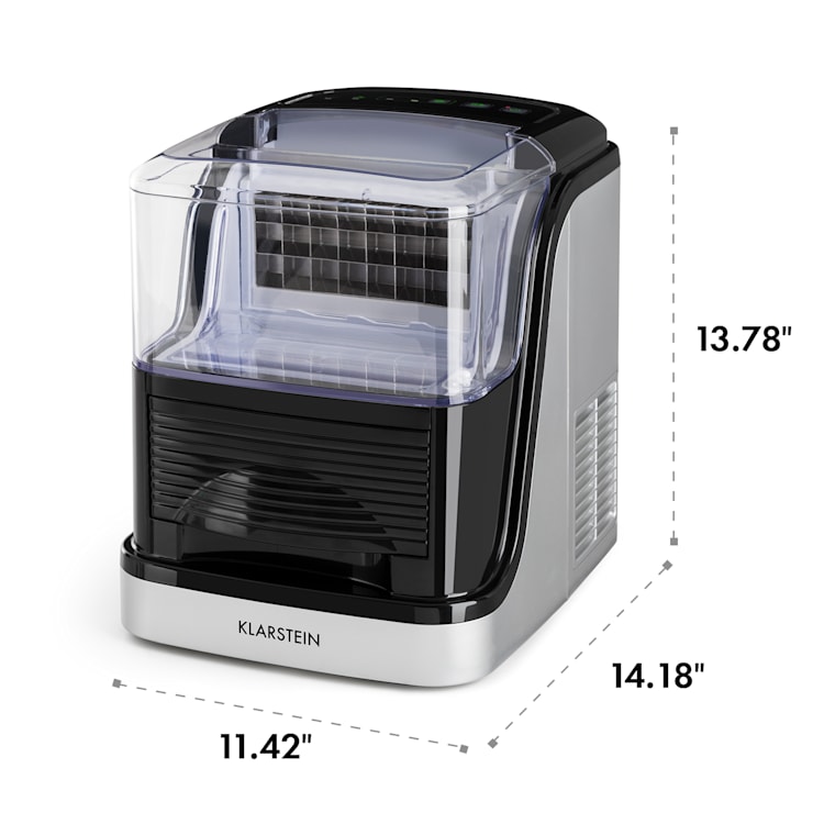 Kristall Ice Cube Machine Crystal Ice 2 Sizes 2.5l Water Tank