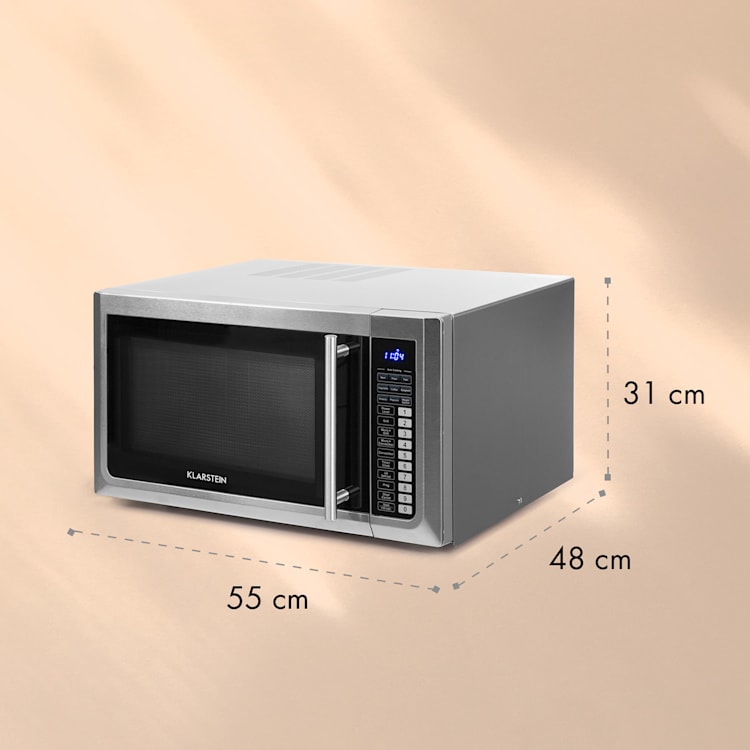 Brilliance Pro microonde 43 litri grill ventola pannello touch acciaio inox 43 Ltr