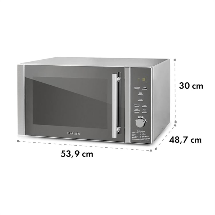 Luminance Prime 34L Mikrofalówka, 34 l, 1000 W, grill: 1300 W