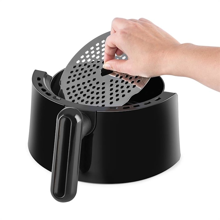 Well Air Fry Heißluftfritteuse 1230W Überhitzungsschutz 1,5L rot Rot