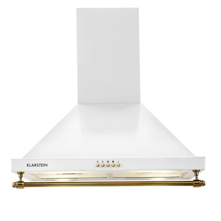 Montblanc 60 Dunstabzugshaube 610m³/h 165W 2x1,5W LED Reling Weiß
