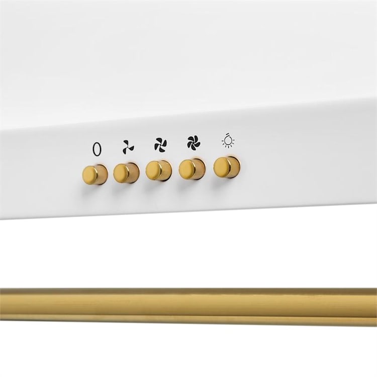 Montblanc 60 Dunstabzugshaube 610m³/h 165W 2x1,5W LED Reling Weiß
