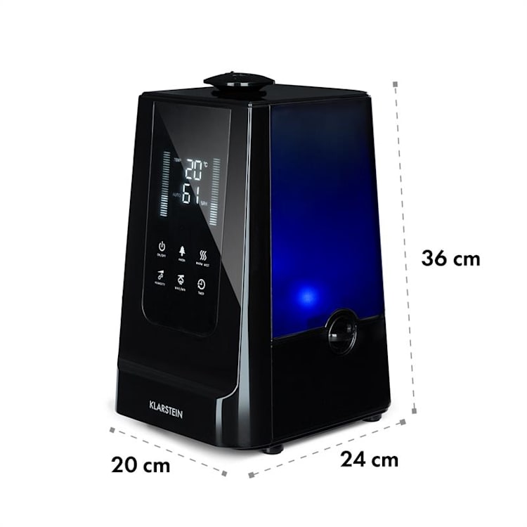 VapoAir, zvlhčovač vzduchu, ionizátor, 350 ml/h, 5.5 l nádrž, aróma, diaľkové ovládanie
