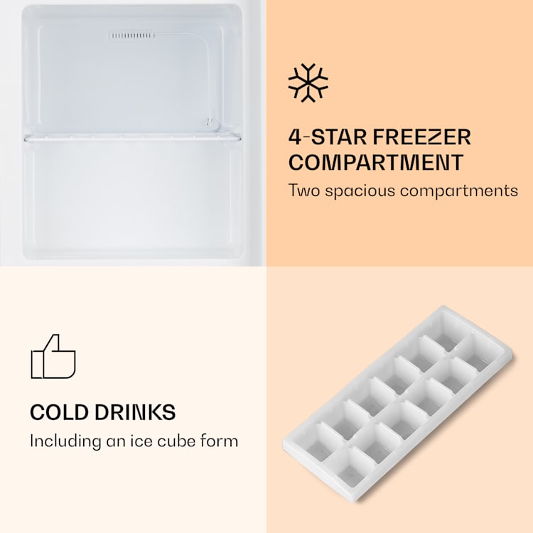 Garfield Eco Freezer 4-Star 34 Litres Compact Silver