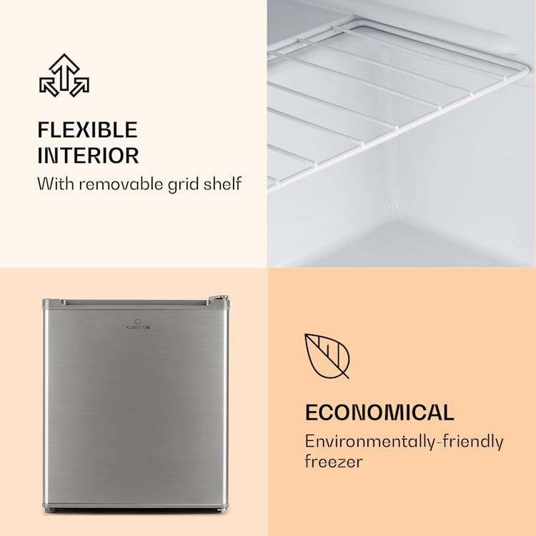 Garfield Eco Freezer 4-Star 34 Litres Compact Silver
