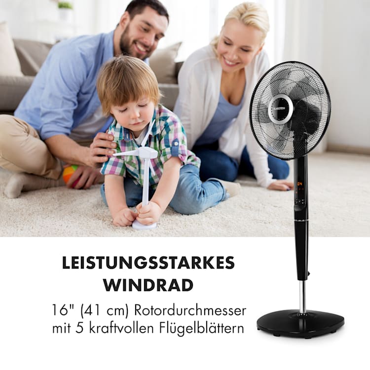 Infinity Storm Standventilator 16" (40 cm) 55 W 3 Modi Variofresh