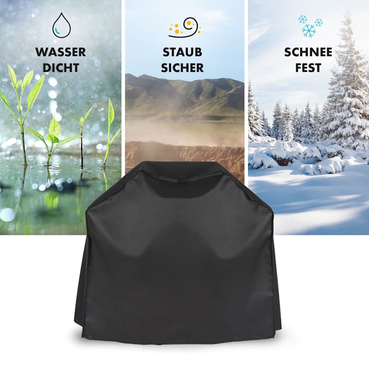 Lucifer 2.0 Cover Wetterschutzhaube 600D Canvas 30/70% PE/PVC schwarz