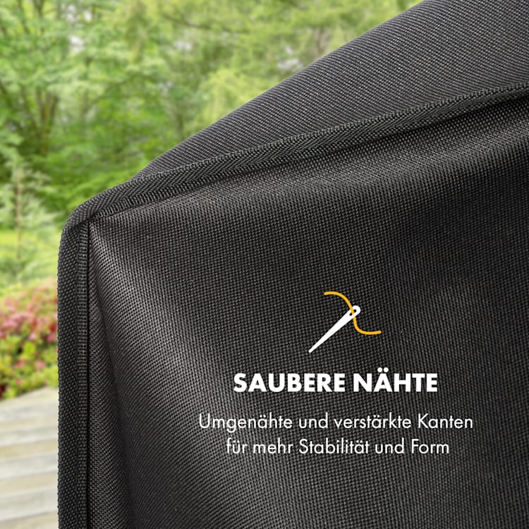 Lucifer 2.0 Cover Wetterschutzhaube 600D Canvas 30/70% PE/PVC schwarz