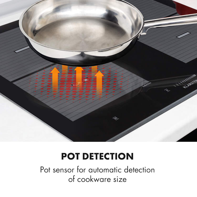 Virtuosa Flex 60 Induction Hob 4 zones 7200W Ceran Built-in Black 4
