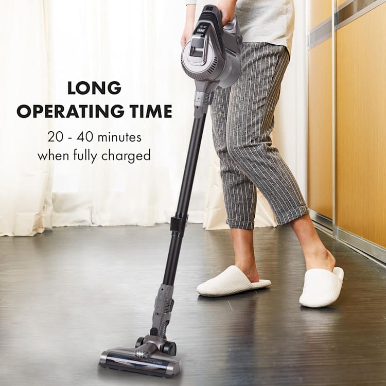 Cleanbutler 3G Turbo batteri-dammsugare 0,7l HEPA13 antracit/svart Antracit