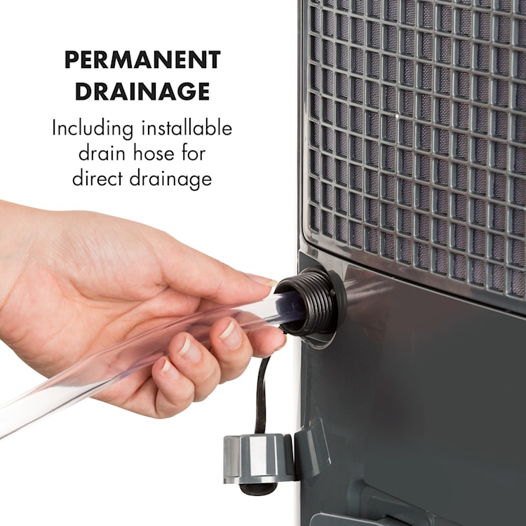 DryFy20 Osuszacz powietrza 420 W 20 l/24 h 230 m³/h 40–50 m² DrySelect 40 dB kolor szary Anthracite | 20l/24h
