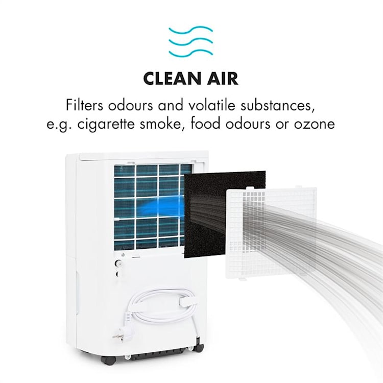 Filtru de carbune activ pentru dezumidificatorul DryFy 20 & 30, 20 x 23.1 cm