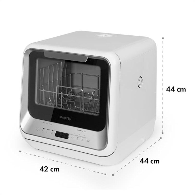 Amazonia Mini, mosogatógép, 6 program, LED kijelző, ezüst Ezüst