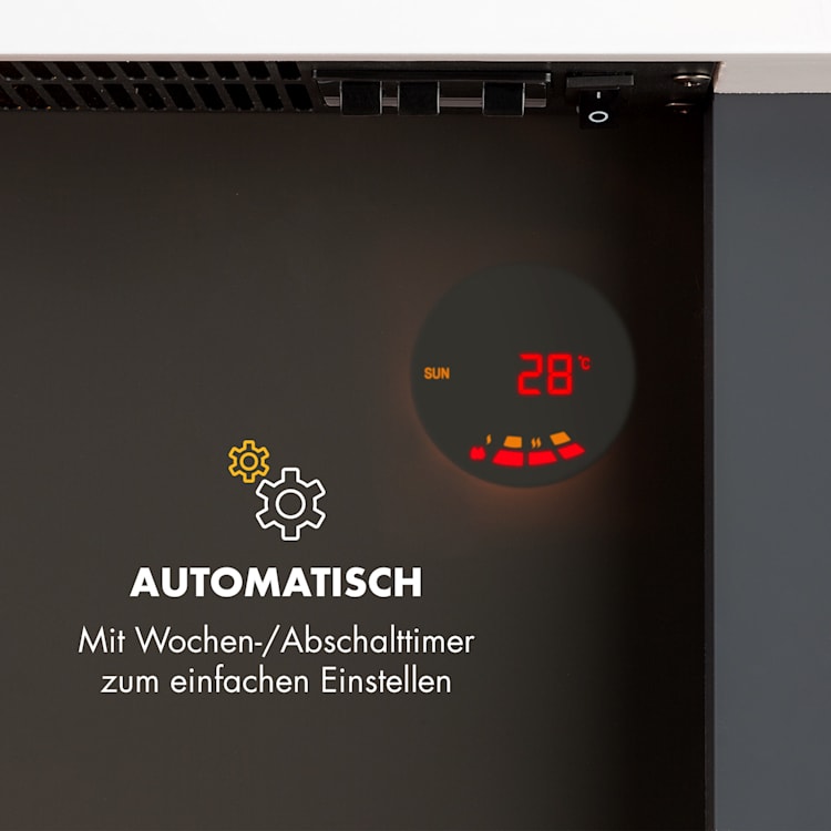 Studio Light & Fire 1 Kamin 1000/2000W MDF Fernbedienung Fire 1